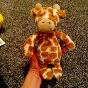 Jellycat giraffe plushie